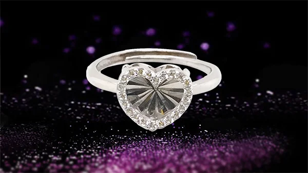 product-BEYALY-High Quality Cubic Zircon Heart Design Fashion 925 Sterling Love Ring-img