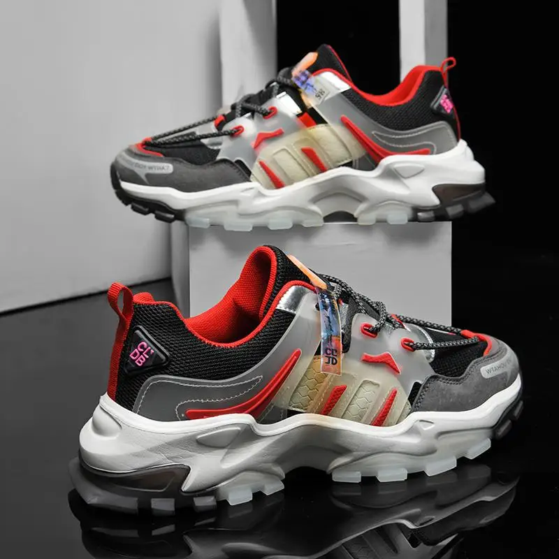 

Colorful Men's Sneakers New Fashion Breathable Men Chunky Shoes Trainers Street Style Male Footwear casual Shoes