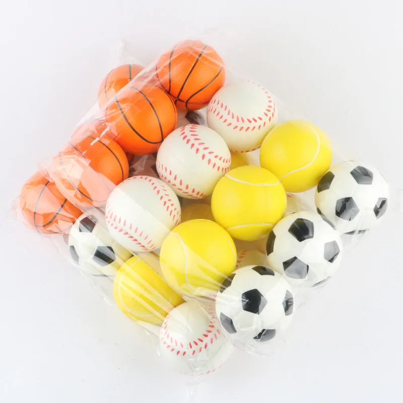 
2020 Cute squishy smile baseball squeeze 3d stress ball with finger grip 