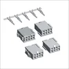 Molex39013203 4.2mm Wire to plug Housing Male Terminal Double Row with mounting ear