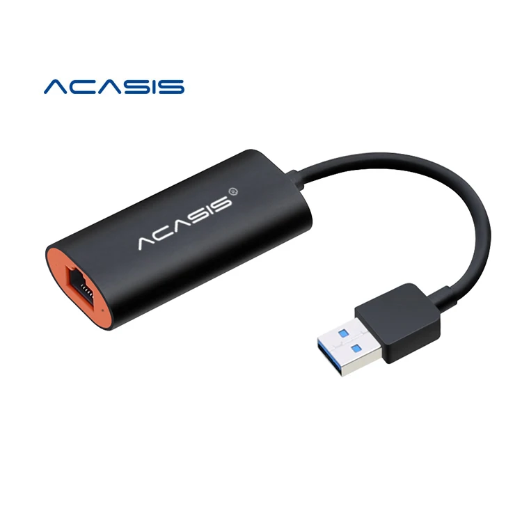 

ACASIS USB 10/100/1000Mbps Ethernet Adapter Network Card USB to Ethernet RJ45 Lan for MacBook Windows 7/8/10 USB Ethernet