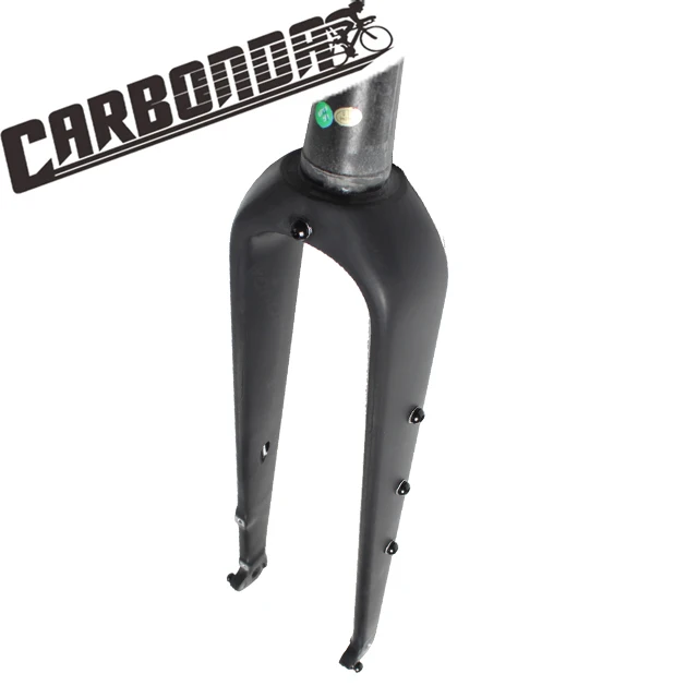 
Carbonda 12*100mm and 15*100mm thru axle full toray carbon fiber Bike fork for Gravel /CX fork 