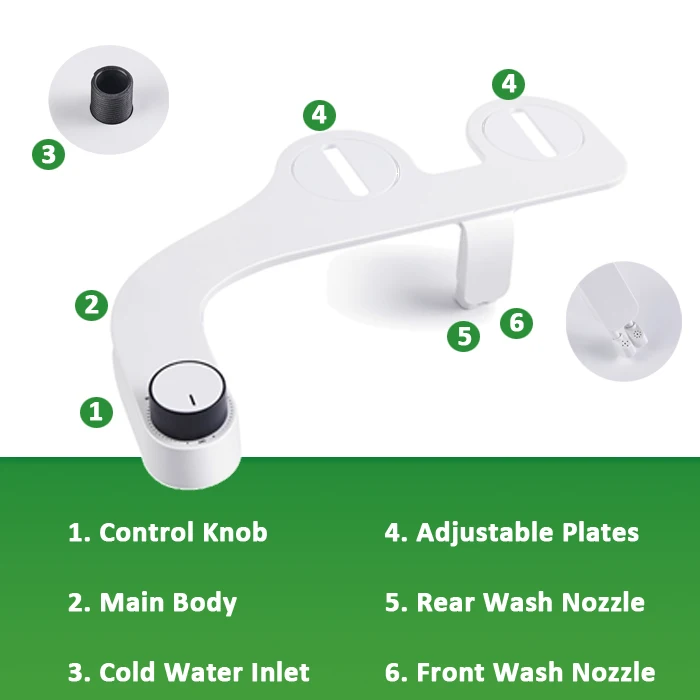 Sl21 Slim Bidets Attachment Of Only Cold Water Buy Bidet,Slim Bidets