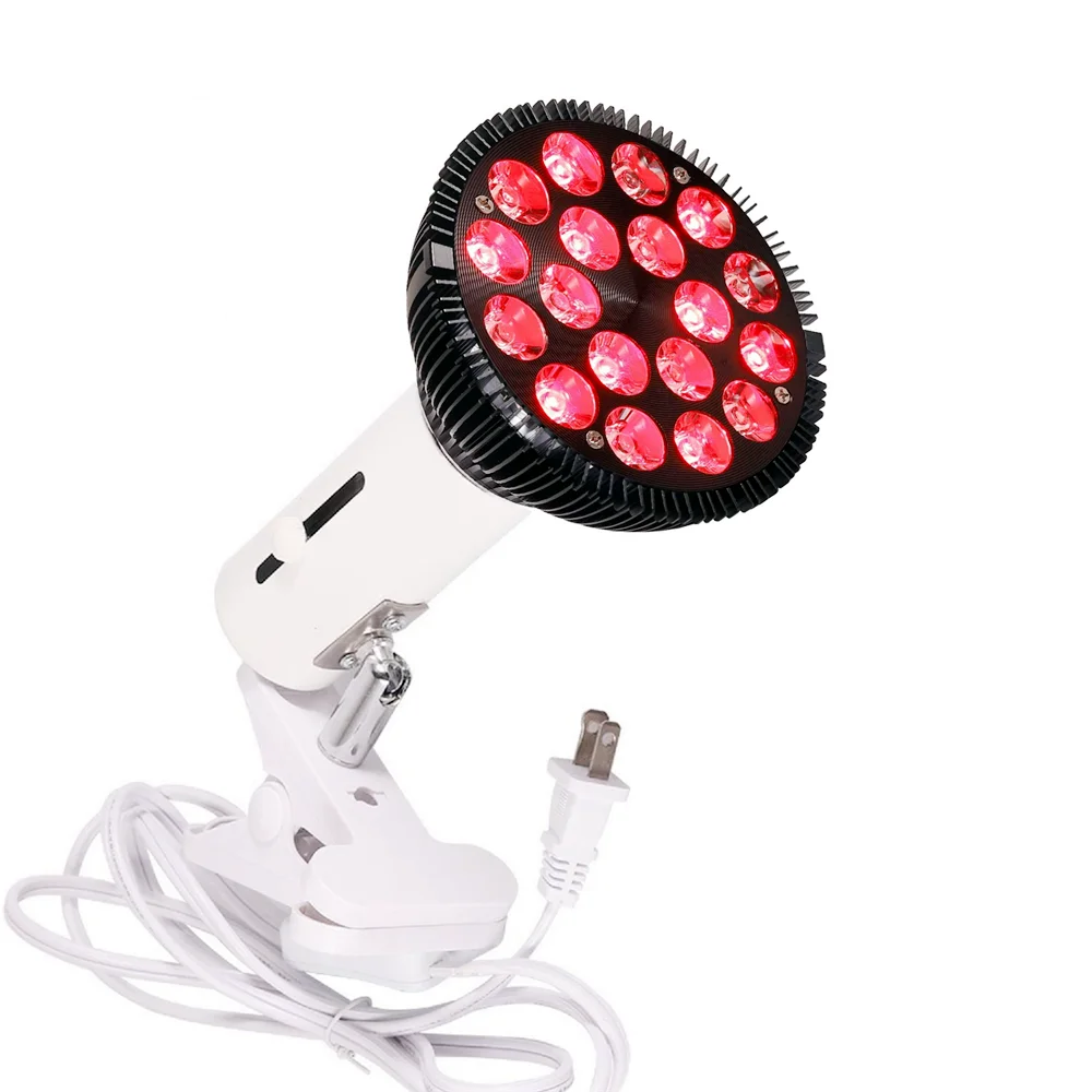 

54W E27 Socket Handheld LED Light Therapy Lamp 660nm 850nm Infrared Red Light Therapy Bulb