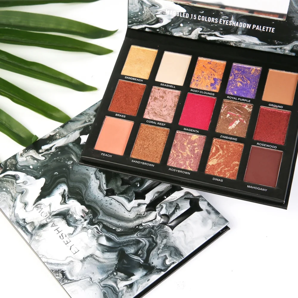 

OEM&ODM Beauty luxury diamond eyeshadow palette Glitter Waterproof Western