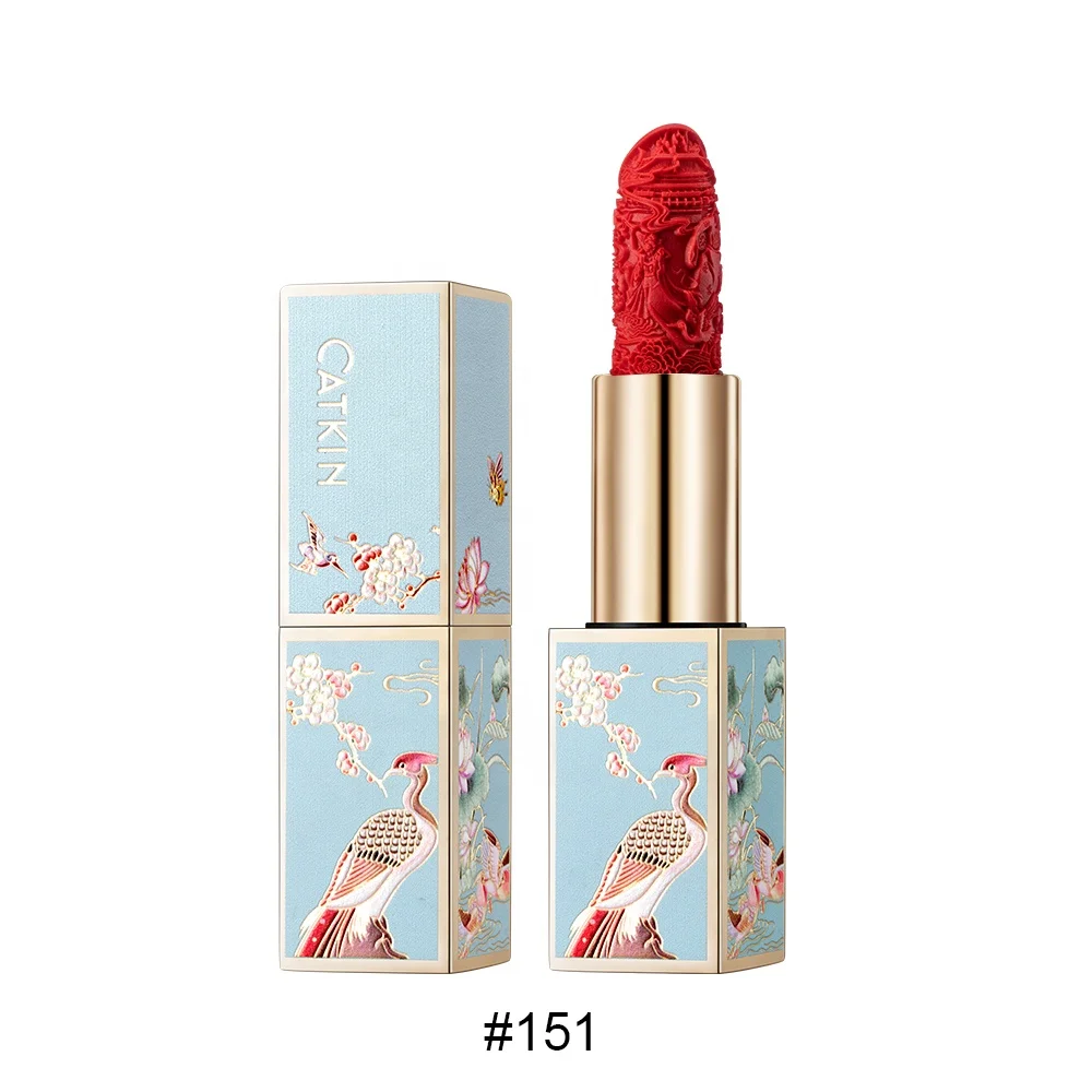 

Dropshipping CATKIN 3.6g Rouge Red Matte Chinese Style Lipstick