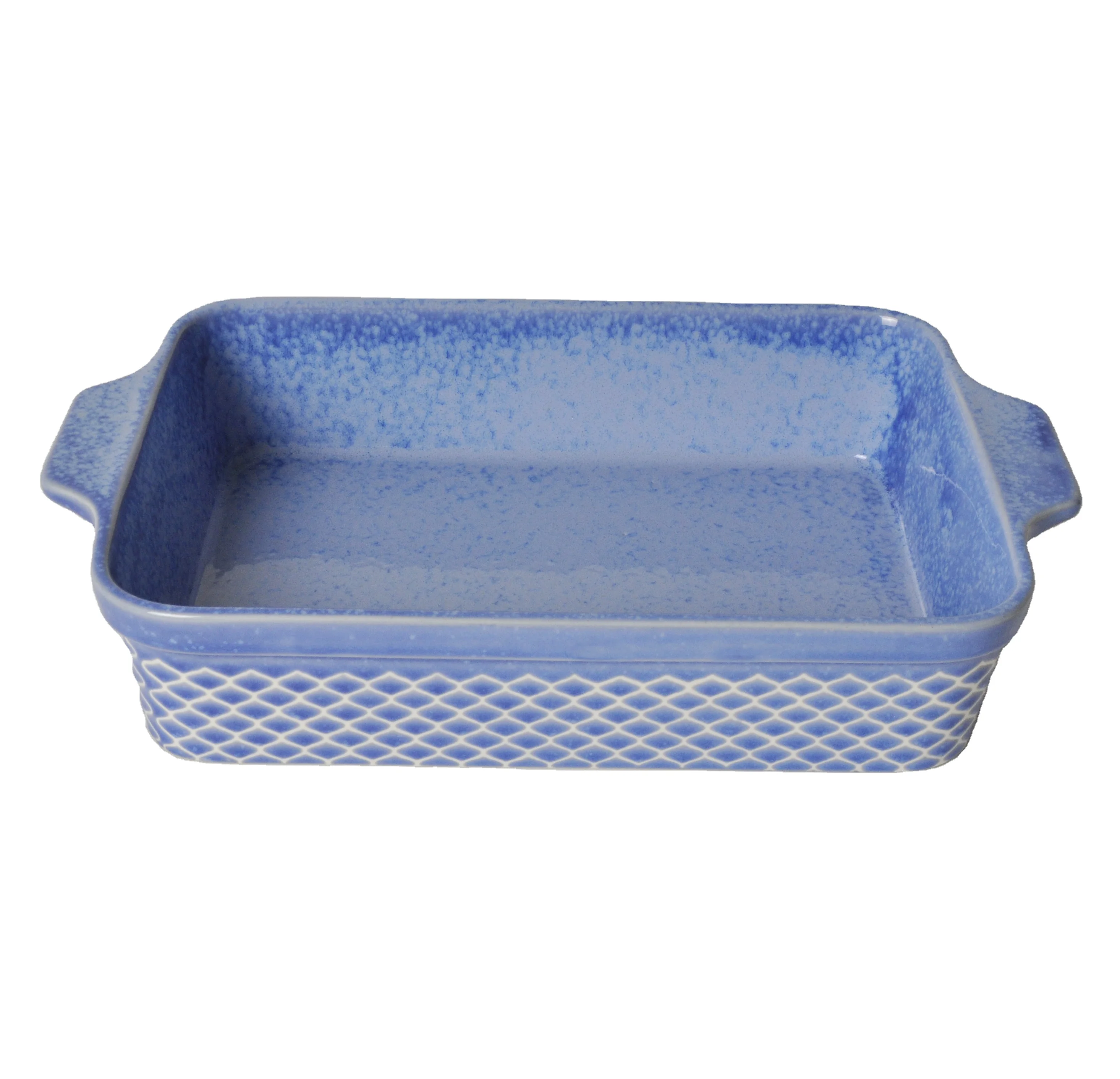 
Quality Choice Household Personal Reactive Glazed Three-piece Ceramic Bakeware 