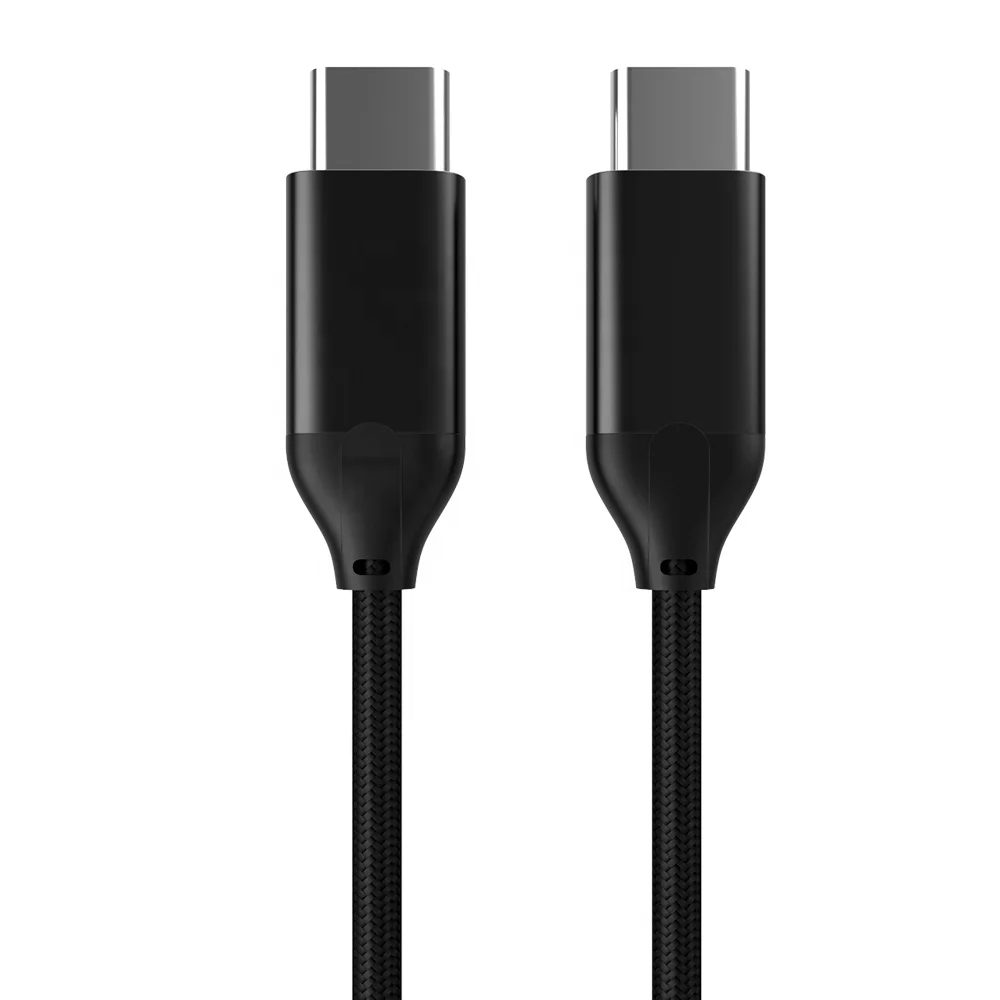 

Qualified USB C 3.1 GEN2 Cable 6.6ft 2M Type C Cable Compatible 10Gbps and 100W Power Delivery and 4K@60Hz Video, Black