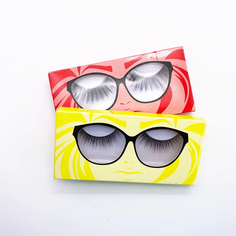 

2021 new Siberian mink professional handmade full strip mink lashes, Black