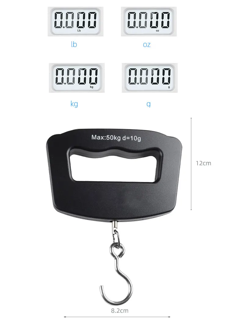 50kg Camry Luggage Weight Scale Portable Scale Digital Luggage Weighing