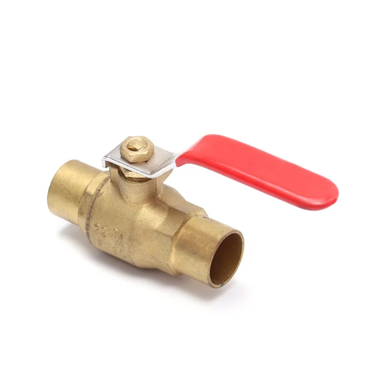 Ot58 Material Pn40 Brass Ball Valve With Standard Bore Nickel Plated ...