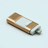 

Top selling cheapest colorful OTG usb flash drive with logo 3 in 1 for iPhone IOS Android PC OTG usb disk