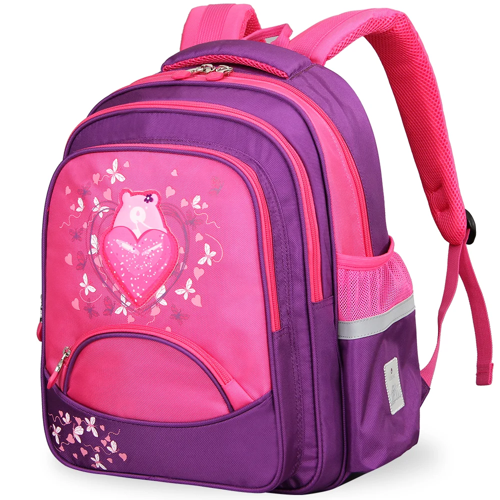 

2021 Cartoon Bear School Bookbags Children Backpacks Kids Designer For Girls