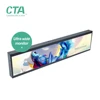 Popular ultra wide bar lcd panel for train station report
