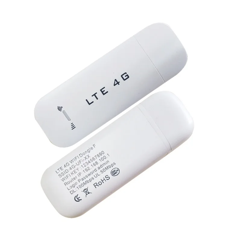 

Band1/3/5/40 4G WiFI Dongle USB Wingle, White