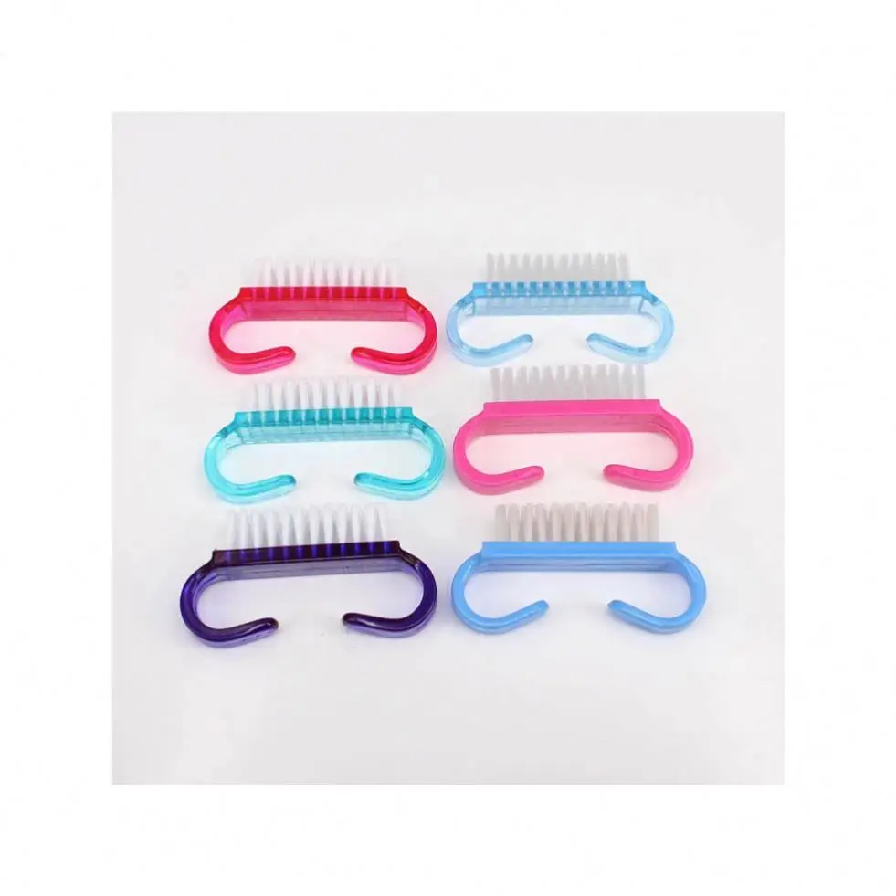 

High quality cheap price personal plastic nail clean brush beauty nail manicure tool