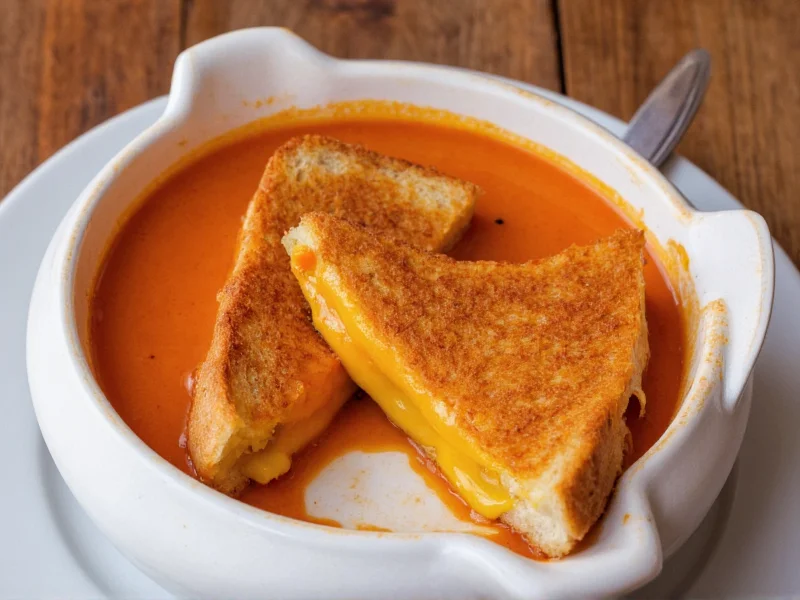Why Grilled Cheese & Tomato Soup Perfectly Pair