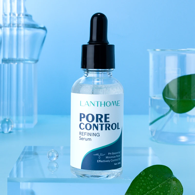 

Repair Solution Shrink Pores 30% Glycolic Acid Peel 70% Serum Improve Acne Nourishing Brighten Skin Color Balance Water Oil