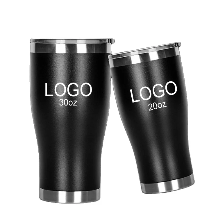 

20oz 30oz Insulated Water Tumbler Double Wall Vacuum Drinking Cup Stainless Steel Car Water Tumblers, Customized color