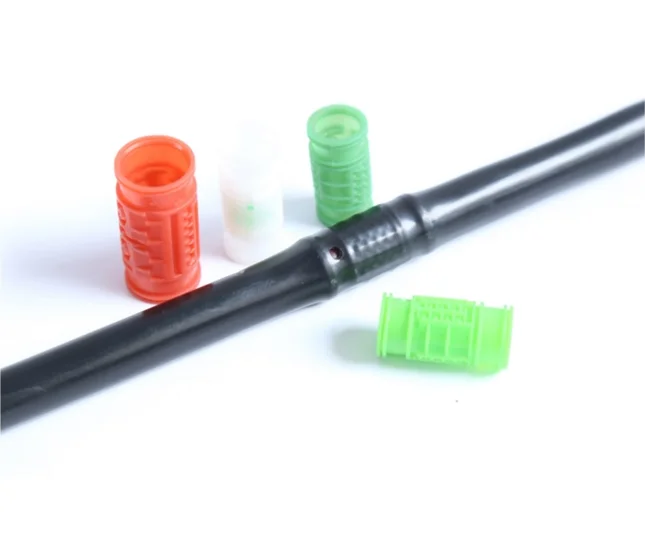 צינור טפטוף 16mm עם טפטפת פנימית עגולה וגלילי צינור גינה למערכת השקיה חקלאית בחווה