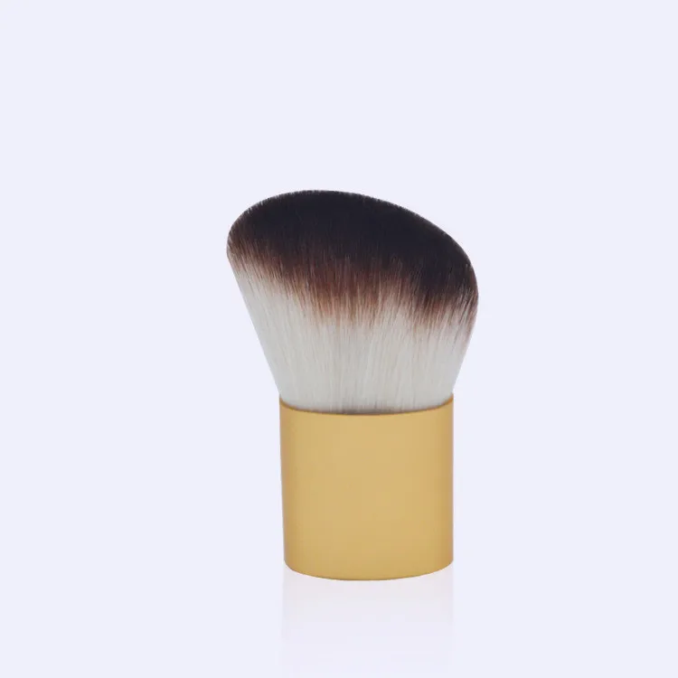 

High Quality Synthetic Hair Beauty Blush Short handle Makeup Brush, Natural color
