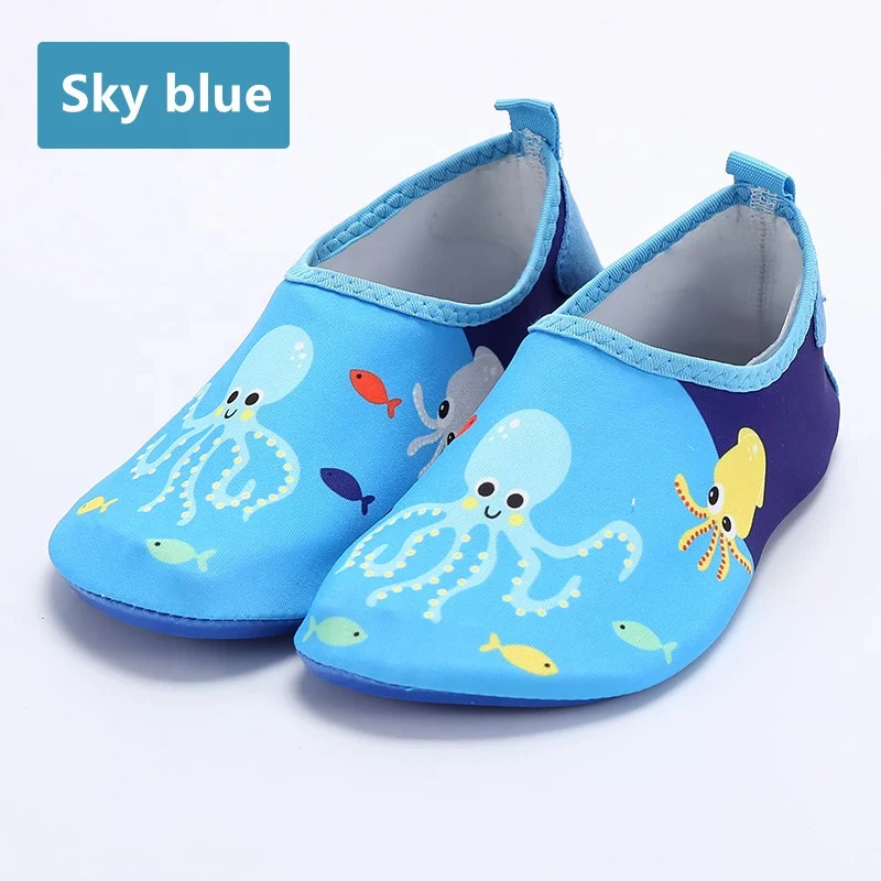 

TPR insole outdoor sport slip on kids water aqua shoes swim beach shoes, Picture showed