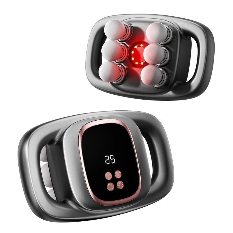 Professional Wireless Deep High-Frequency Multi Heads Fascia Gun Customized OEM ODM Muscle Vibration Body Massage Tool