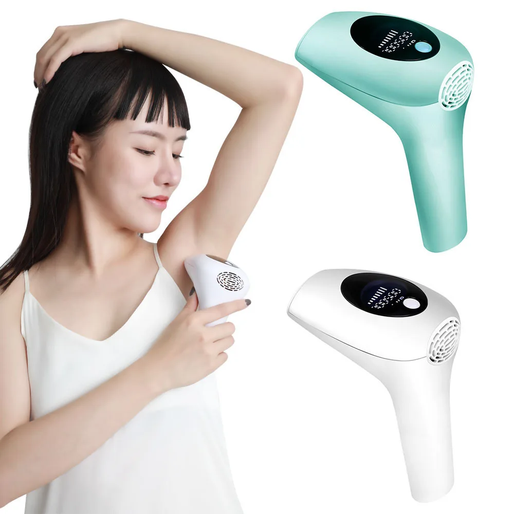 

900000 Flashes Home Portable IPL Diode Laser Hair Removal For Sale, Pink/white/green