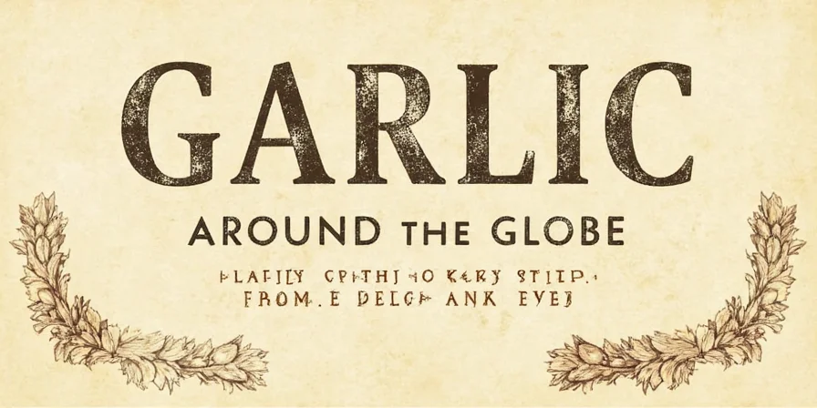 Garlic Around the Globe: A Pungent Journey Through Time and Spice