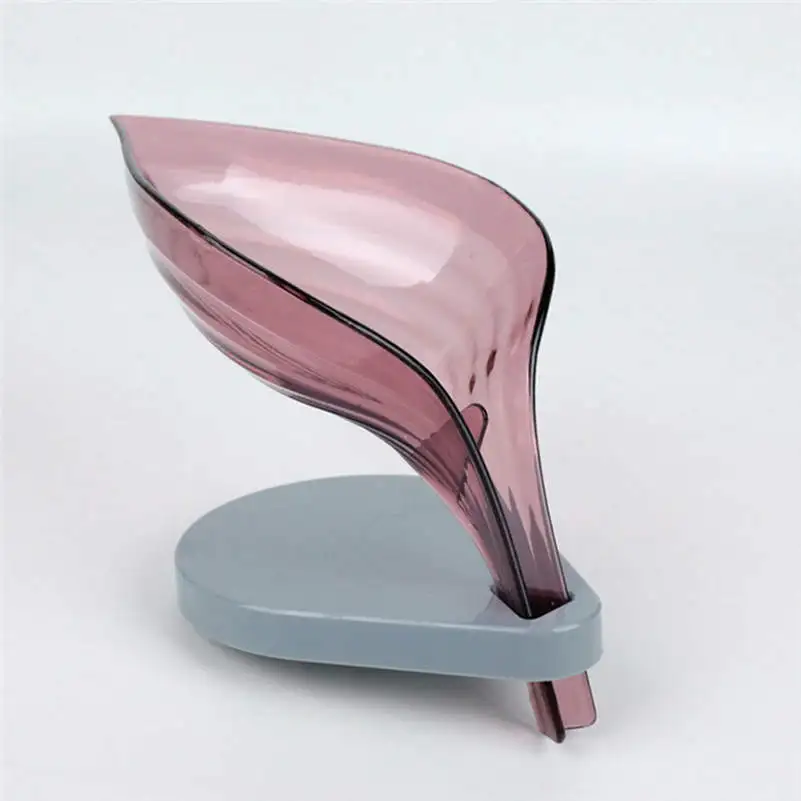 

Soap Storage Holder Container Leafology Decorative Drainage Soap Holder, As photo