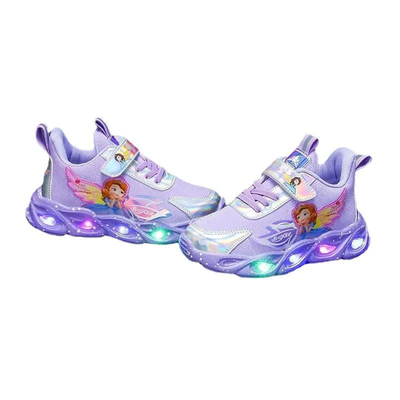 

factory children stock shoes with lights wholesale kids light up shoes girls shoes