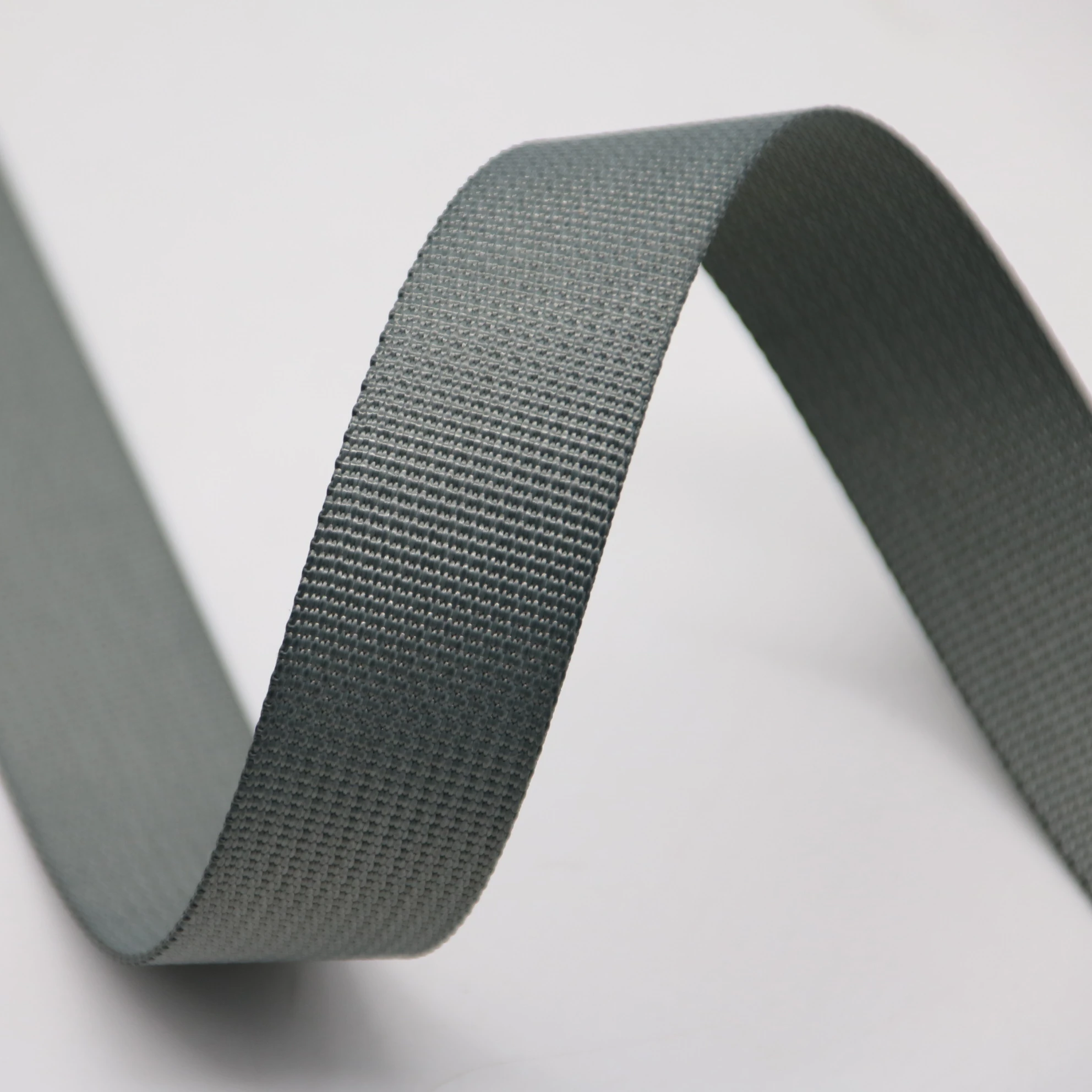 

Factory direct High quality custom rpet webbing strap for bag and Garment, Black or customized
