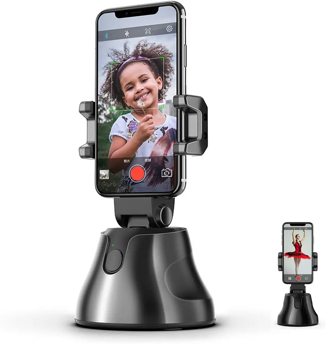 

Auto Tracking Phone Holder Auto Smart Shooting Selfie Stick Follow Gimbal AI-Composition Object Tracking