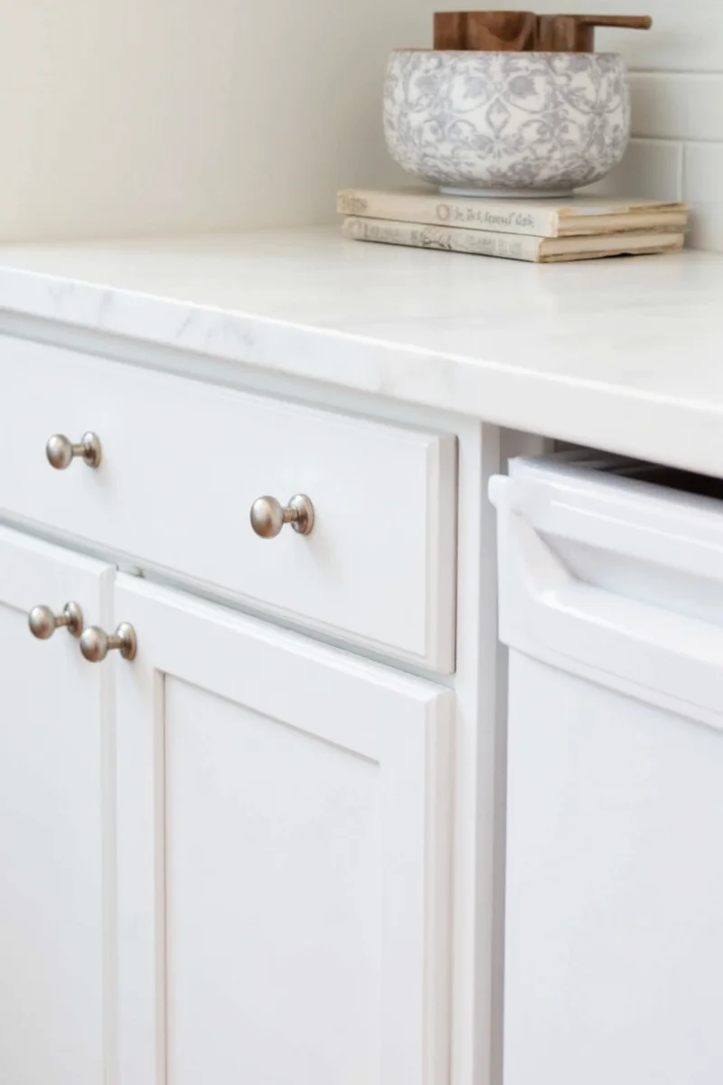 Emery Round Brass Cabinet Knob