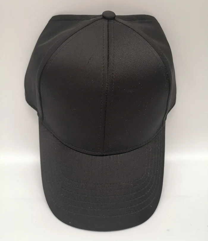 

wholesale instock black green silk lined inside baseball satin linned hats designer satin caps with satin lining