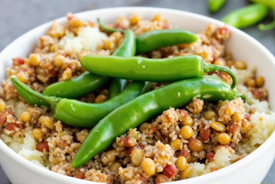 Serrano Chile in Salsa