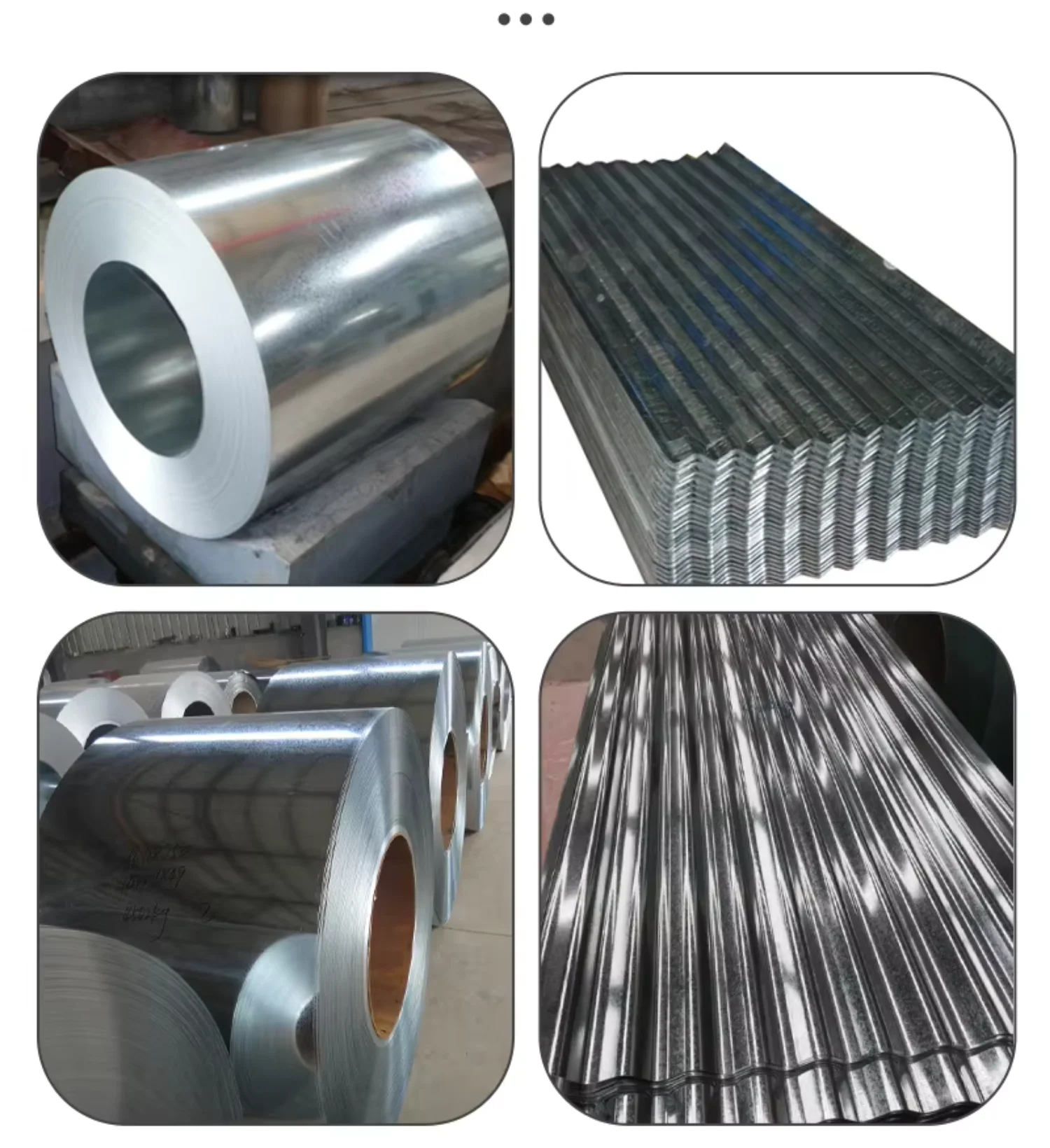 Zinc Galvanized Coated 0.12-1.5mm Thick Corrugated Aluminum Alloy Roofing Sheets for Ghana House