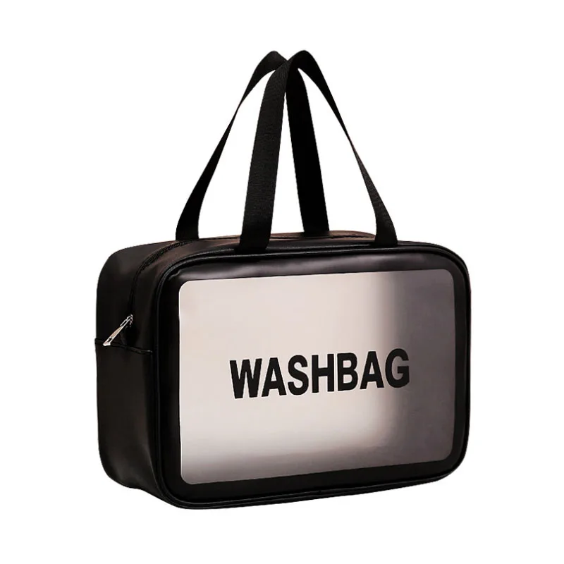 

New Cosmetic Bag Large Capacity Waterproof Amazon Hot Sale Clear Travel Storage Bag Toilet Bag Customization