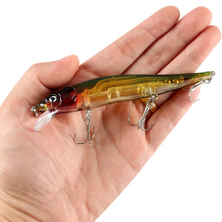 

Jerkbaits Fishing lures  Floating Minnow lure High Quality Hard Baits Good Action Wobblers, 6 colors