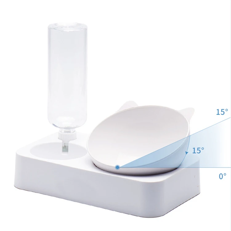 

Cat Dog Automatic Water and Food Bowls Cat Gravity Water Bowl