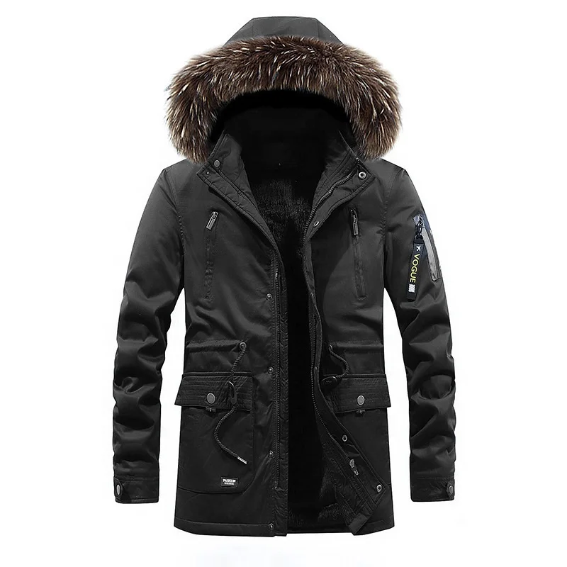 

Men's Cotton Jacket Male Man Military Outdoor Plus Fleece Windbreaker Jacket, Pictures