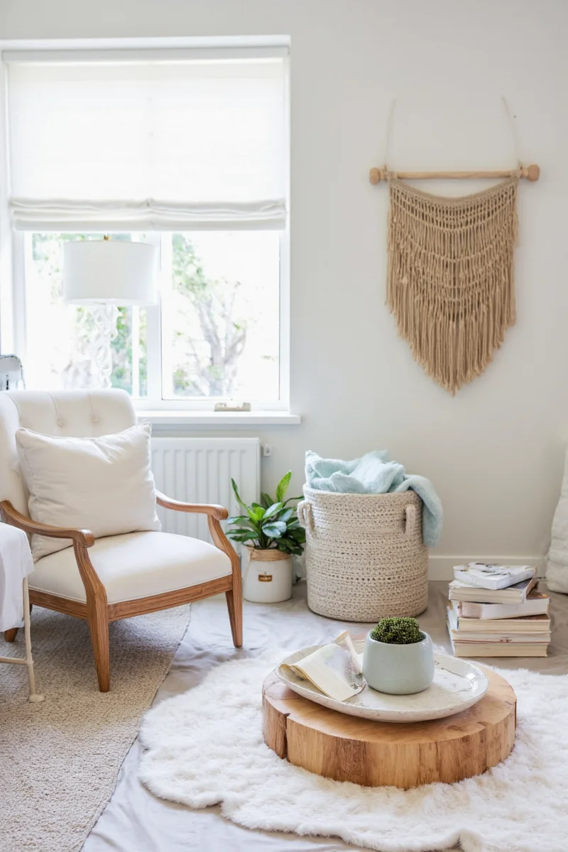 Family enjoying a Sylvia-inspired living room