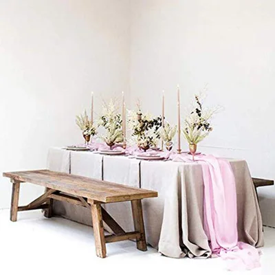 
Chiffon Table Runners Fancy Wedding Event Table Decoration Table Cloths 