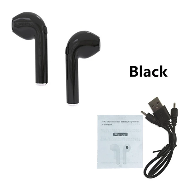 

I7sTwsHeadphones Earphones Wireless Headsets Stereo Bass Earbuds In-Ear Headphone High-Quality Microphone Touch Control Earphone