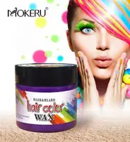 

Mokeru hair and beard color wax removal stick dye hair and beard for holding dye clay private label 60ml