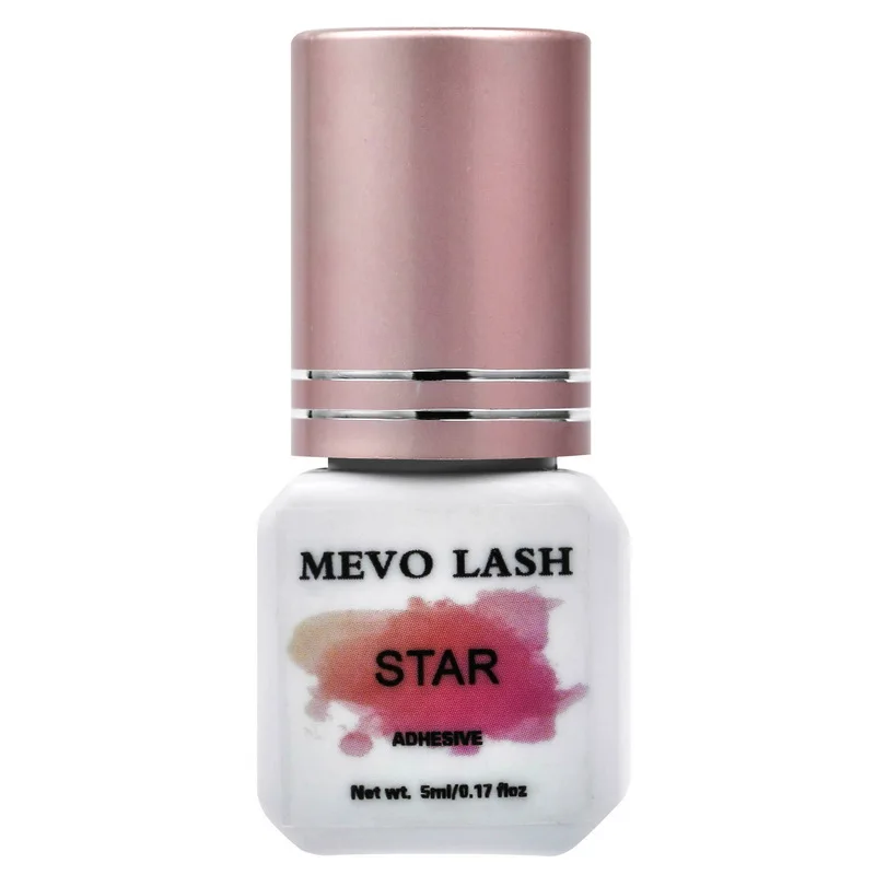 

Mevo professional strong Eyelash Extension Glue Time Lash Adhesive Korean Top Type eyelash extension glue 1-2 sec, Black