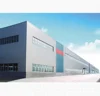 Modelling Design Prefabricated Steel Space Frame Structure Workshop Building Construction