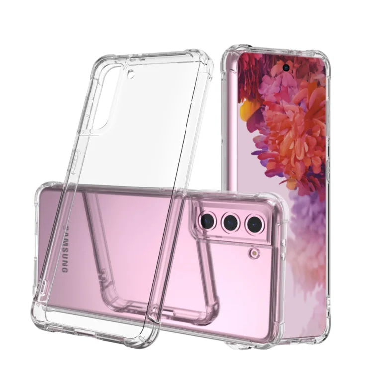 

Trend 2021 Transparent Tpu Shockproof Cell Phone Accessories Cover Case 1.5Mm For Samsung Galaxy S21 S30 Plus Ultra Crystal Case, Clear