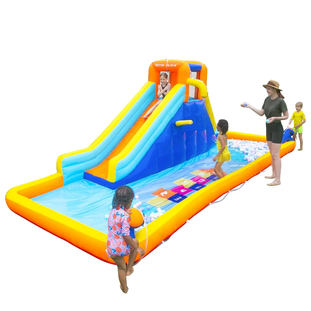 

Kids Funny cool 4 in 1 Fun Bounce House jumping Commercial Inflatable Castle Bouncy with slide