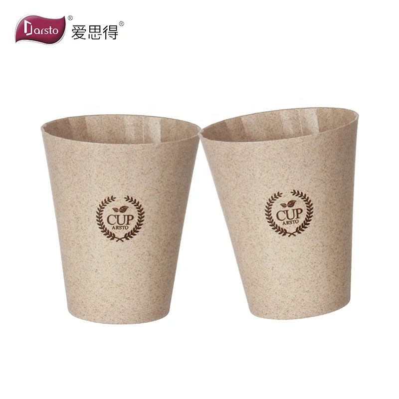 

450ML Wheat Straw Fiber Cups Tea Cup Kid Mug Rice Husk Coffee Cup